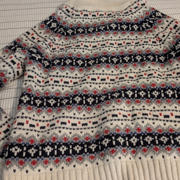 L.O.C.G men's sweater M 50% lamb's wool 50% acrylic - Picture 7 of 9